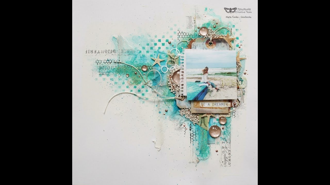 'Be a dreamer' layout tutorial