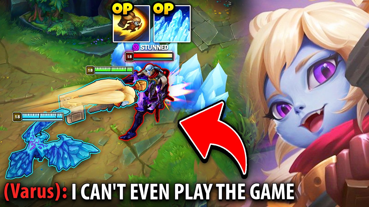 The Most BROKEN bot lane in League of Legends... (THEY COULDN'T PLAY)