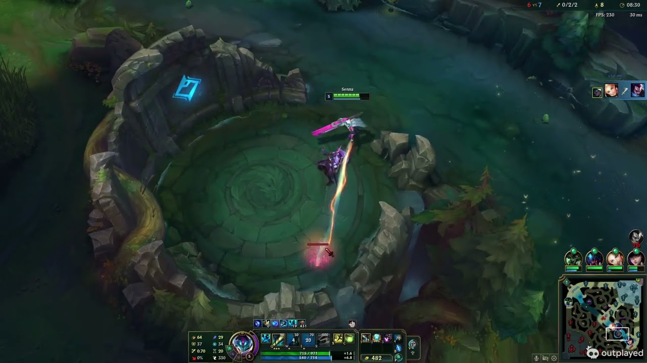 League of Legends Match 18 Senna