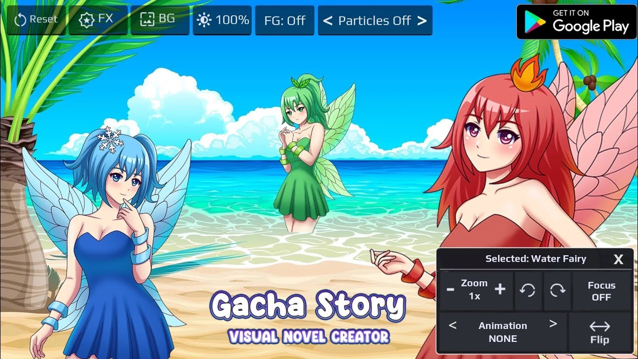 Gacha Story - Visual Novel Creator Lunime HD Android Gameplay 2025