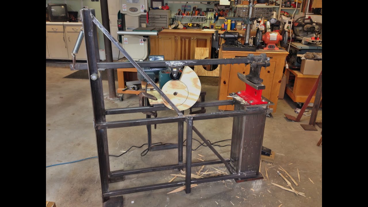 Homemade Blacksmith Power Hammer - Part 2