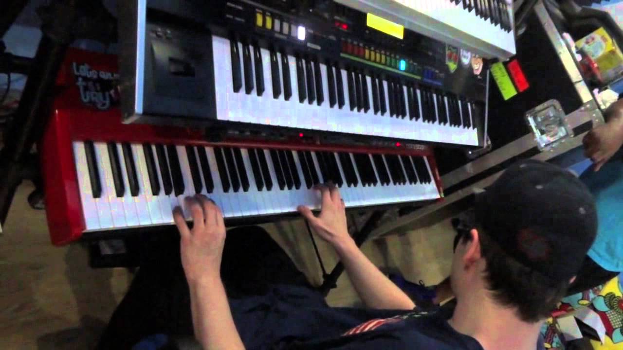 Blind Fury - Playing The Keys @ Audio Box Studios