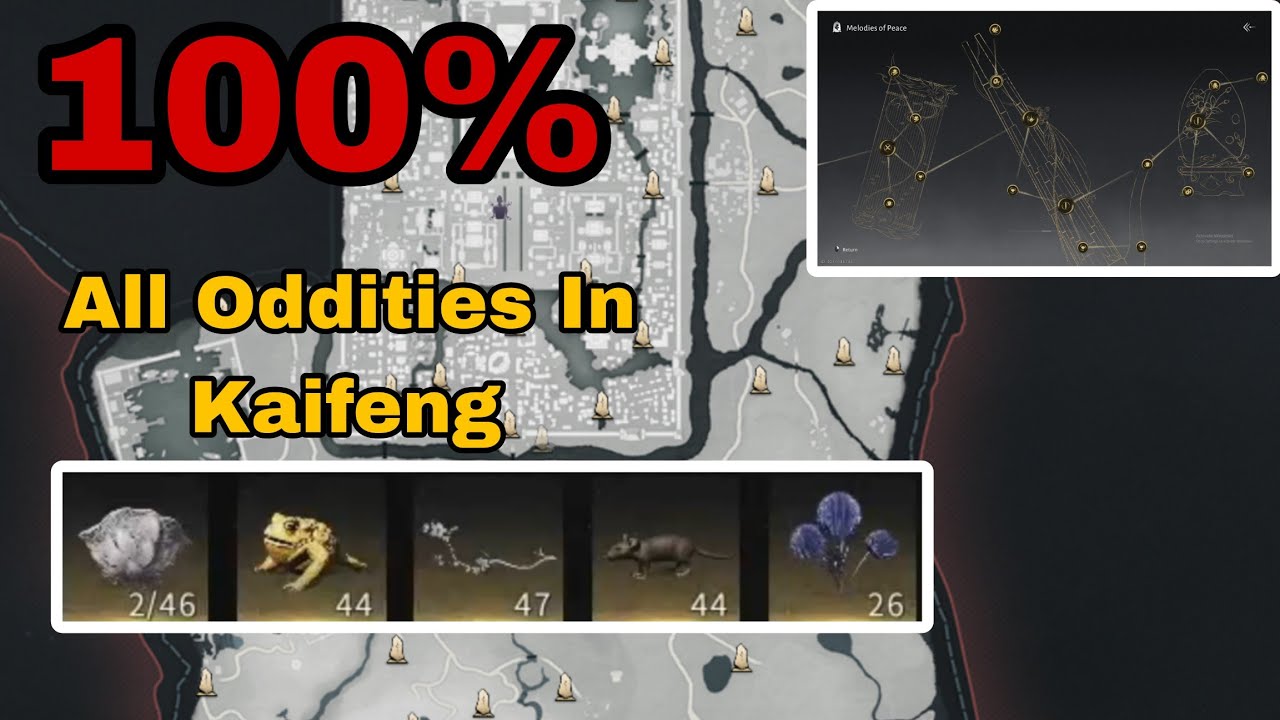 I Found All Oddities Map Spots! - Where Winds Meet