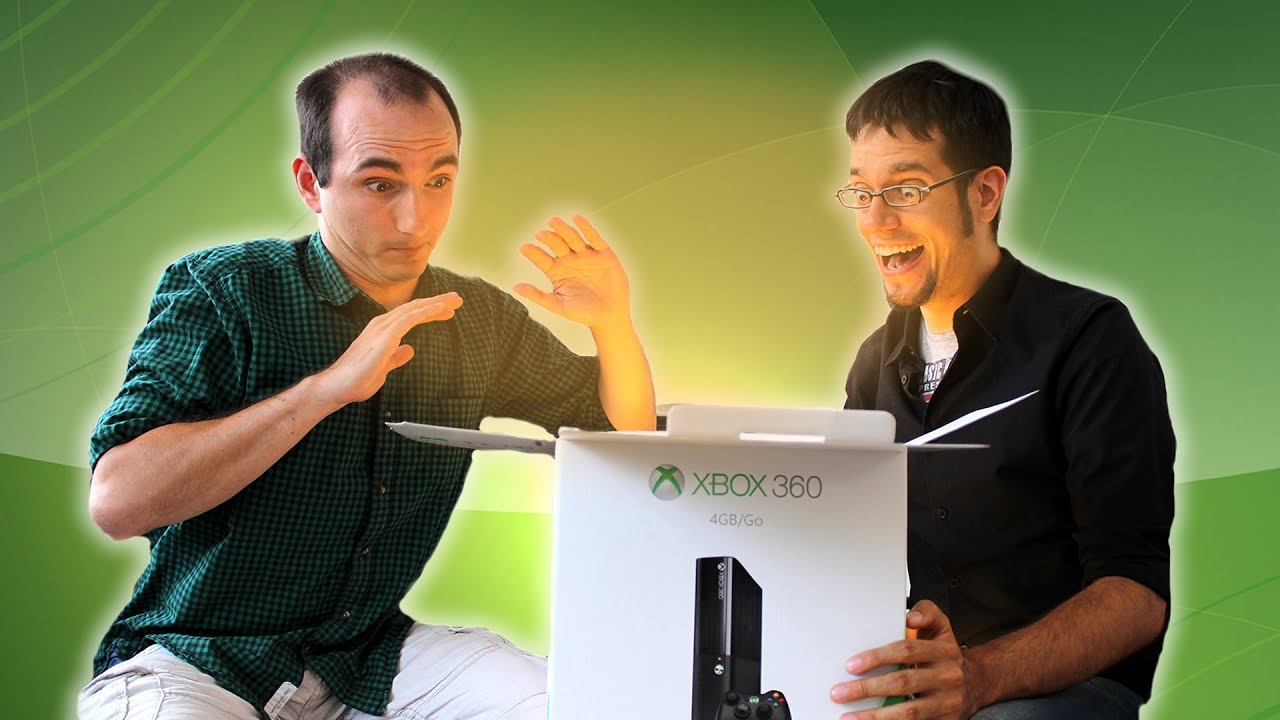Let's Talk STAMMTISCH SPEZIAL [HD] Unboxing Xbox 360 Super Slim