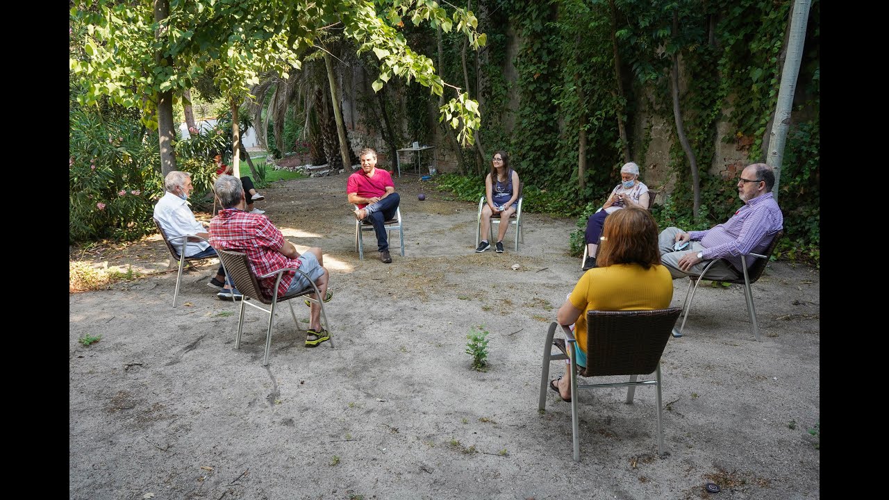 Grupo de ayuda mutua de la residencia de Mirasierra.