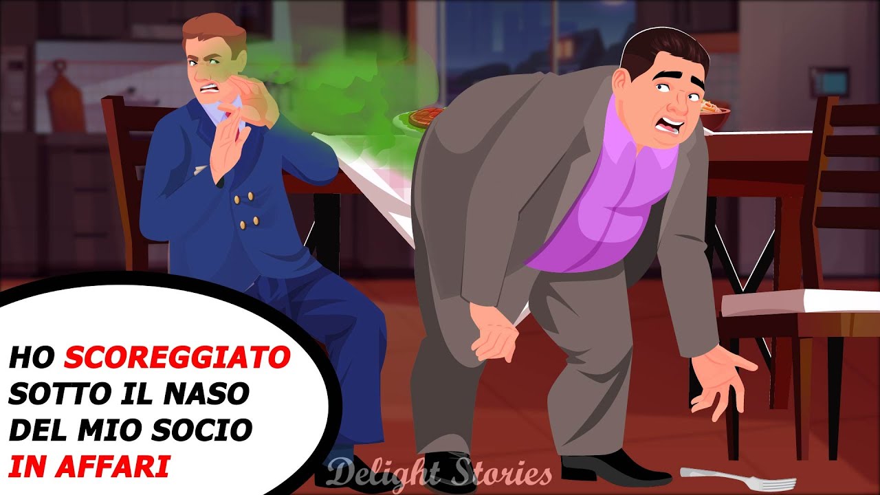Ho scoreggiato sotto il naso del mio socio in affari