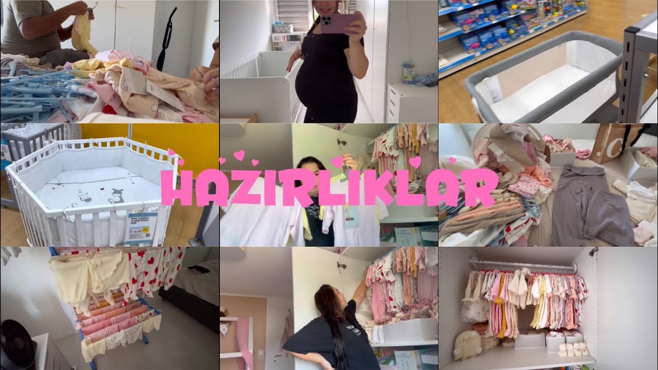 YENI DOGAN IKIZ BEBEK ALISVERISI/HAZIRLIGI PART 1💕👶🏼👶🏼 HER AN GELEBILIRLER😵‍💫⁉️ COK ZOR GECIYOR😔🤰🏻