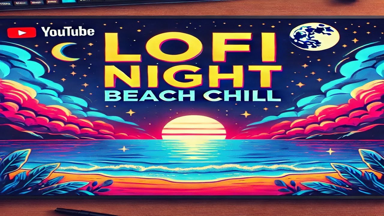 Lost in the Stars ✨ Lofi Beach Night Vibes