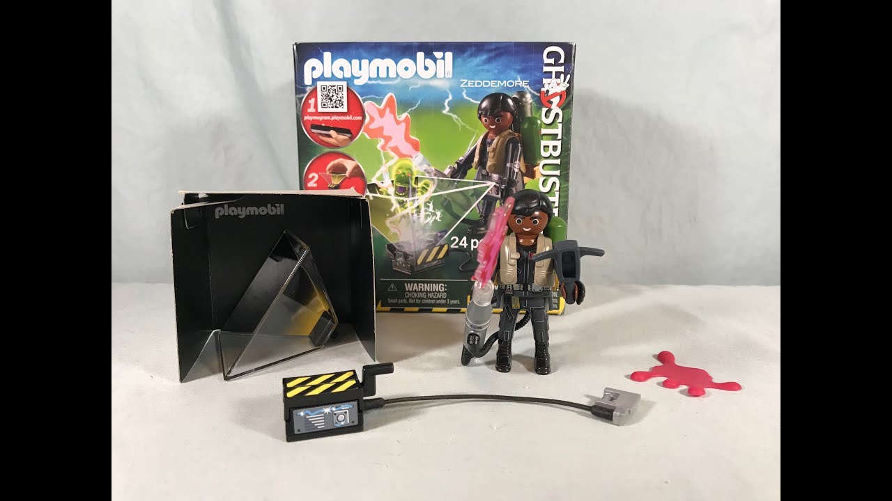 Обзор Playmobil Ghostbusters II 9349 Уинстон Зеддмор