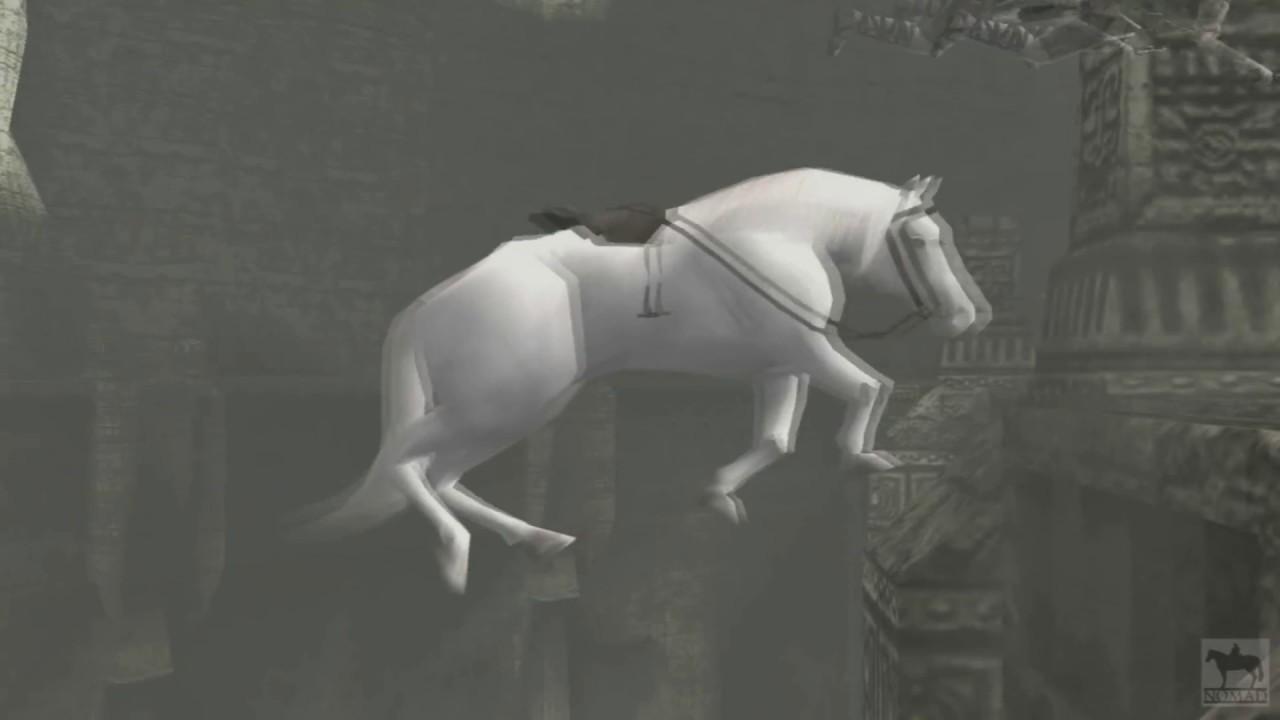 Shadow of the Colossus - Agro after the bridge collapse