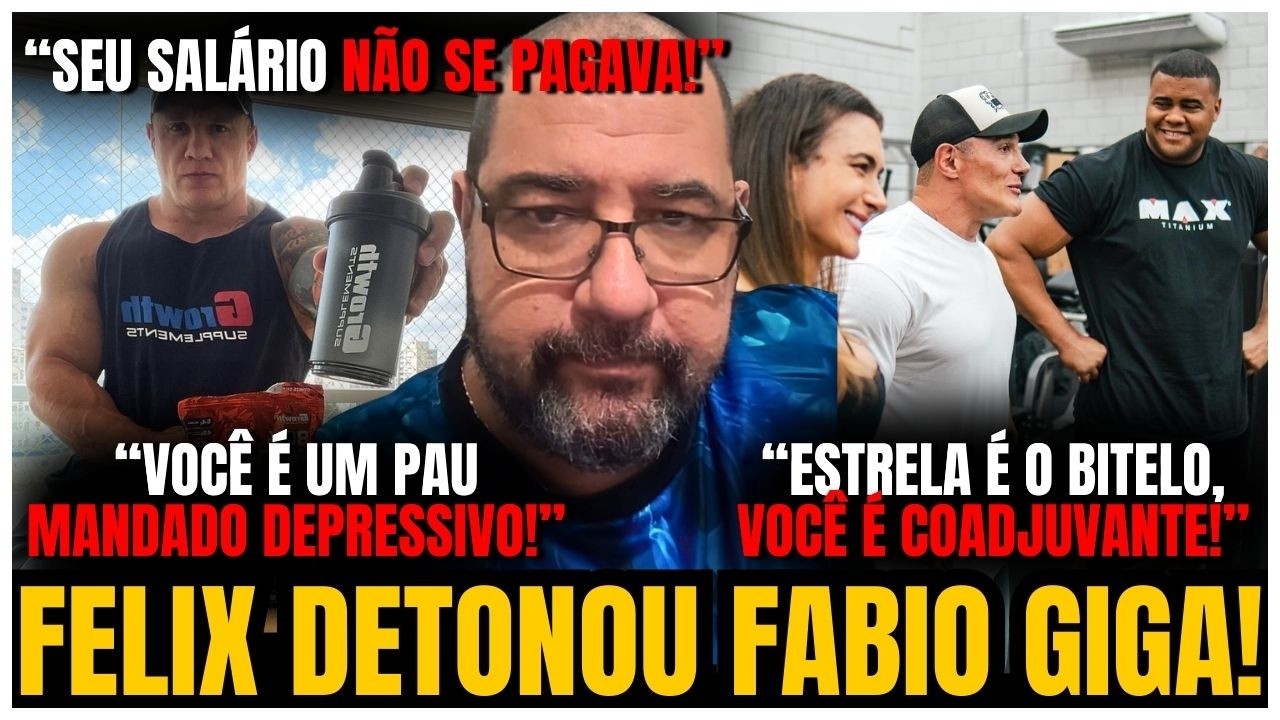 FELIX BONFIM NÃO MEDE PALAVRAS e DETONA ATITUDES do FABIO GIGA