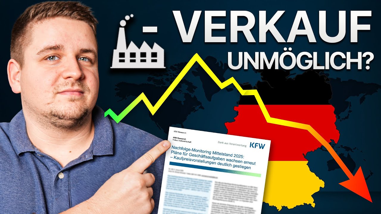 114.000 UNTERNEHMEN GEBEN AUF (neue KFW-Studie schockiert Deutschland)