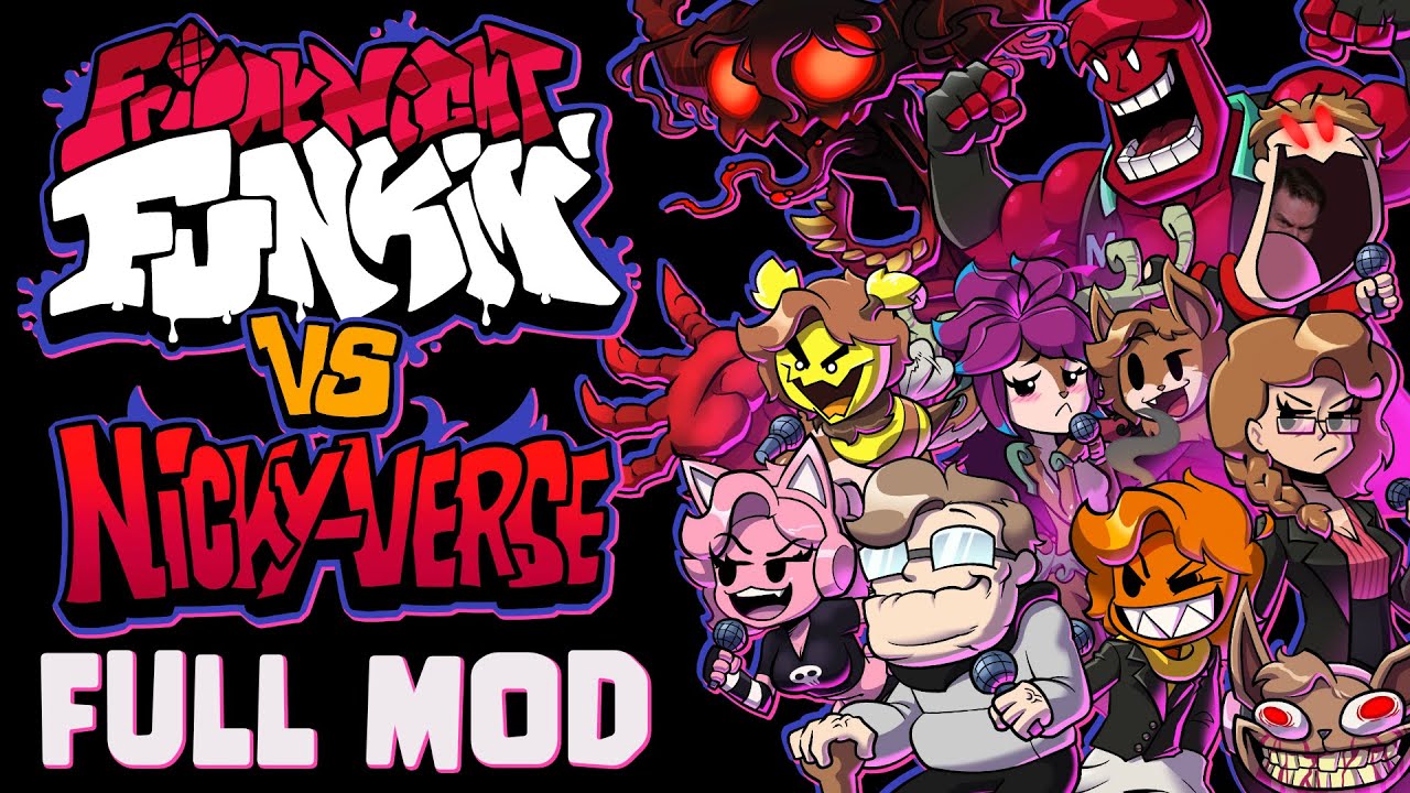 Friday Night Funkin' - Vs. The Nicky-Verse Full Mod Overview