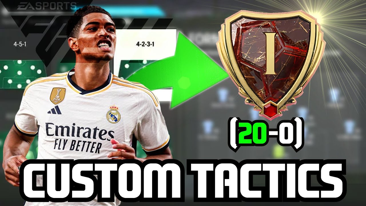 Become a BETTER FC 24 PLAYER by USING THESE 20-0 Custom Tactics!