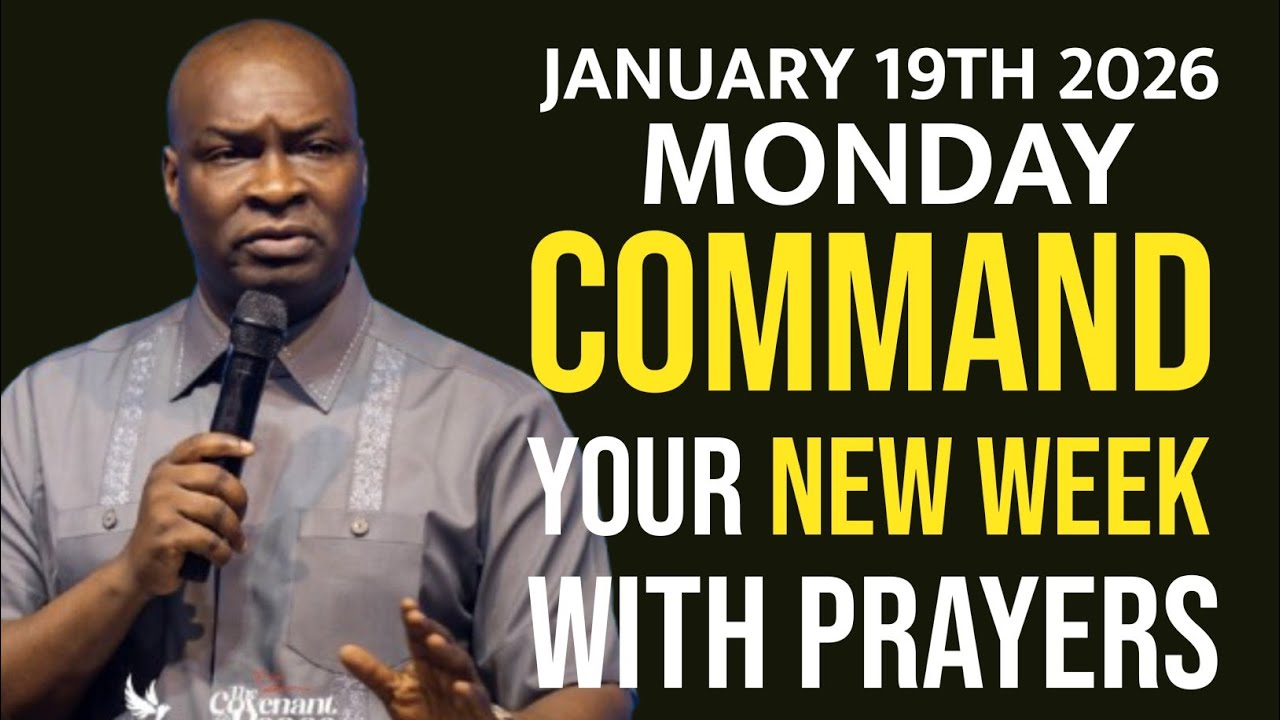 [MONDAY 19TH JANUARY, 2026]SPEAK INTO YOUR MONDAY BEFORE THE ENEMY DOES-APOSTLE JOSHUA SELMAN