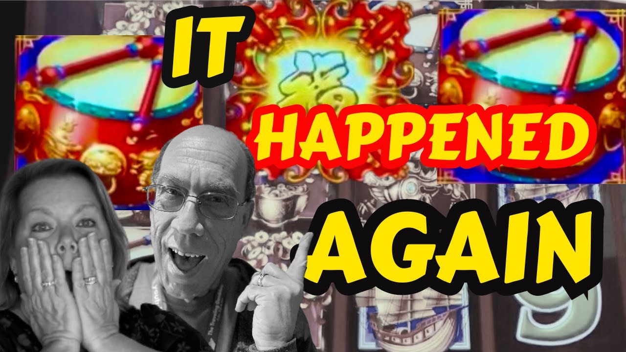 DID THIS REALLY HAPPEN AGAIN! DANCING DRUMS SLOT CHALLENGE