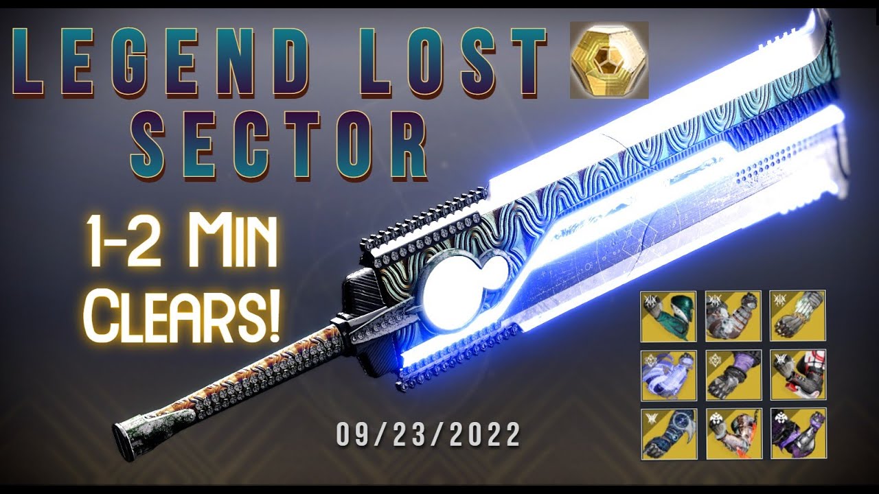 1-2 Min Clears & A Fun Loadout on Today's Legend Lost Sector | Destiny 2 [9/23/22]