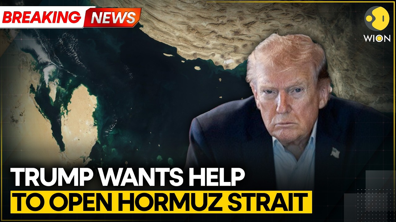 BREAKING: Trump Asks China, Japan France & Others to Help US Force Iran to Open Strait of Hormuz