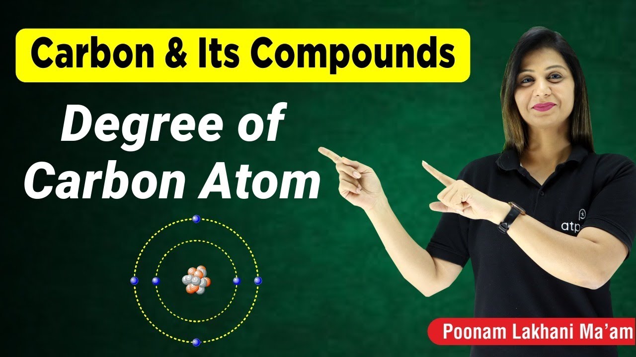 Degree of Carbon Atom | Carbon and its Compounds Class 10 | NTSE | Poonam mam | ATP STAR KOTA