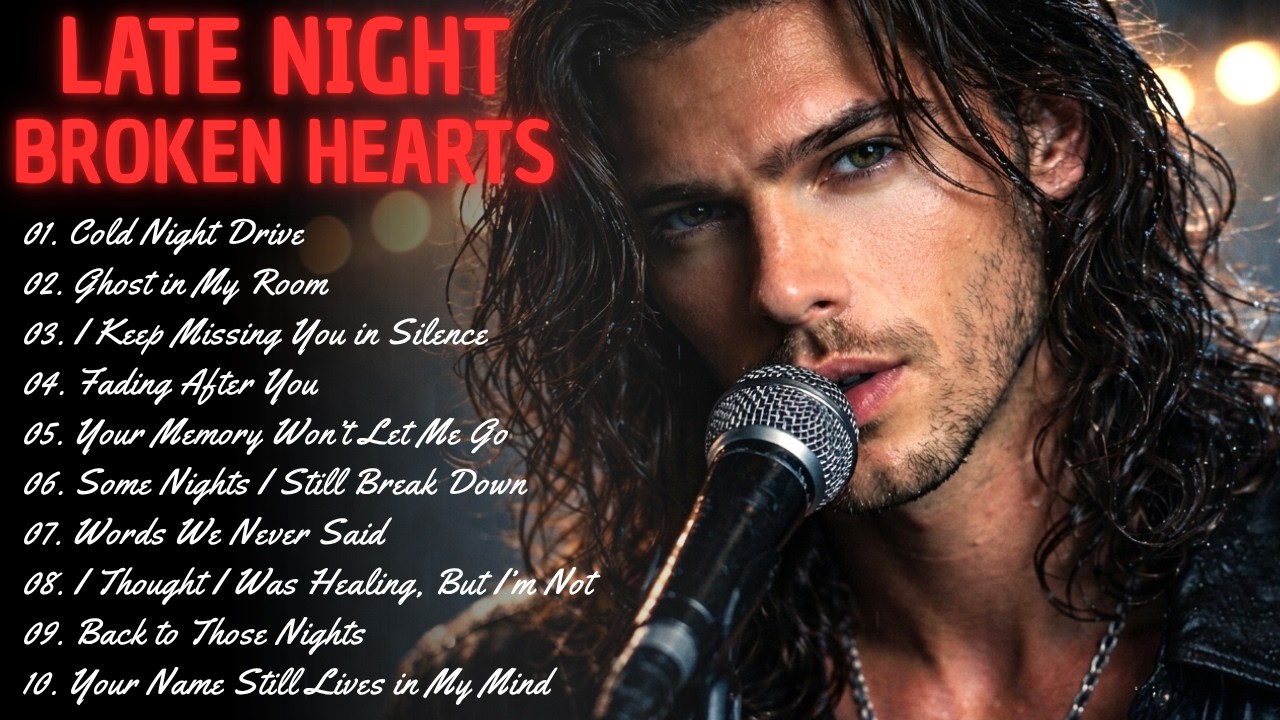 🎵 Late Night Heartbreak 💔 Soft Rock Love Songs 2026