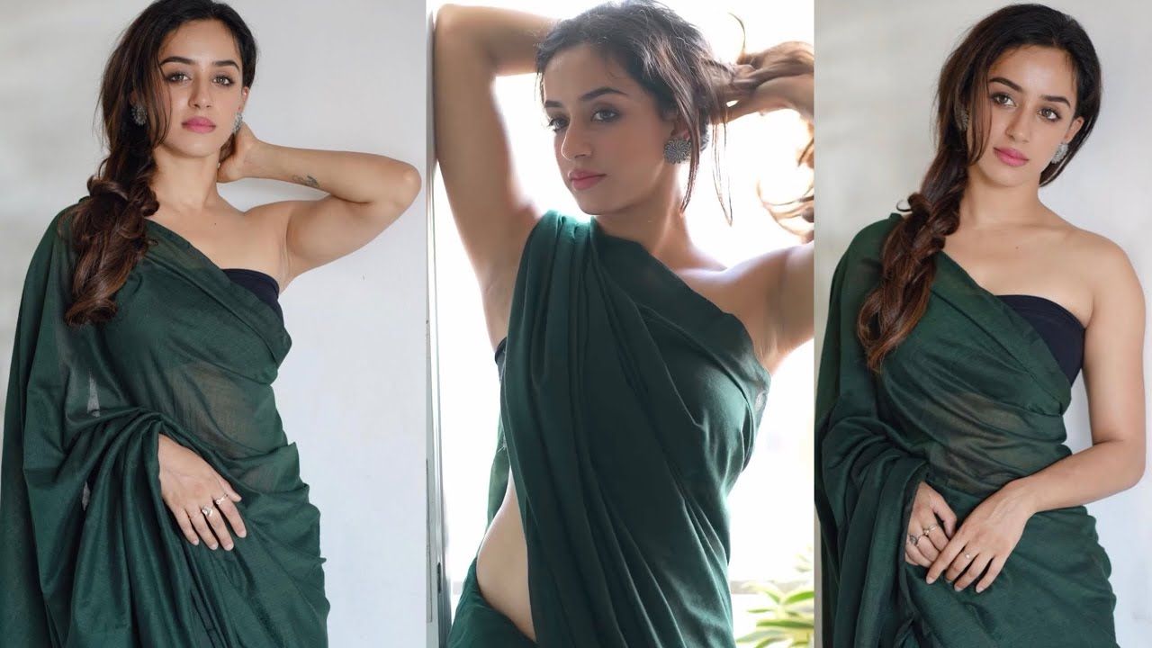 Sargun Kaur Beautiful Saree Photoshoot Part 2 | Actress Sargun Kaur Latest Traditional Fashion Looks