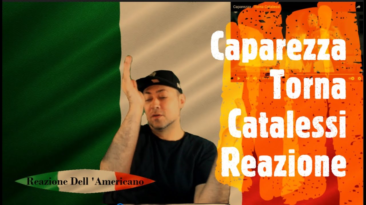 Caparezza Torna Catalessi Reazione Dell 'Americano Reaction