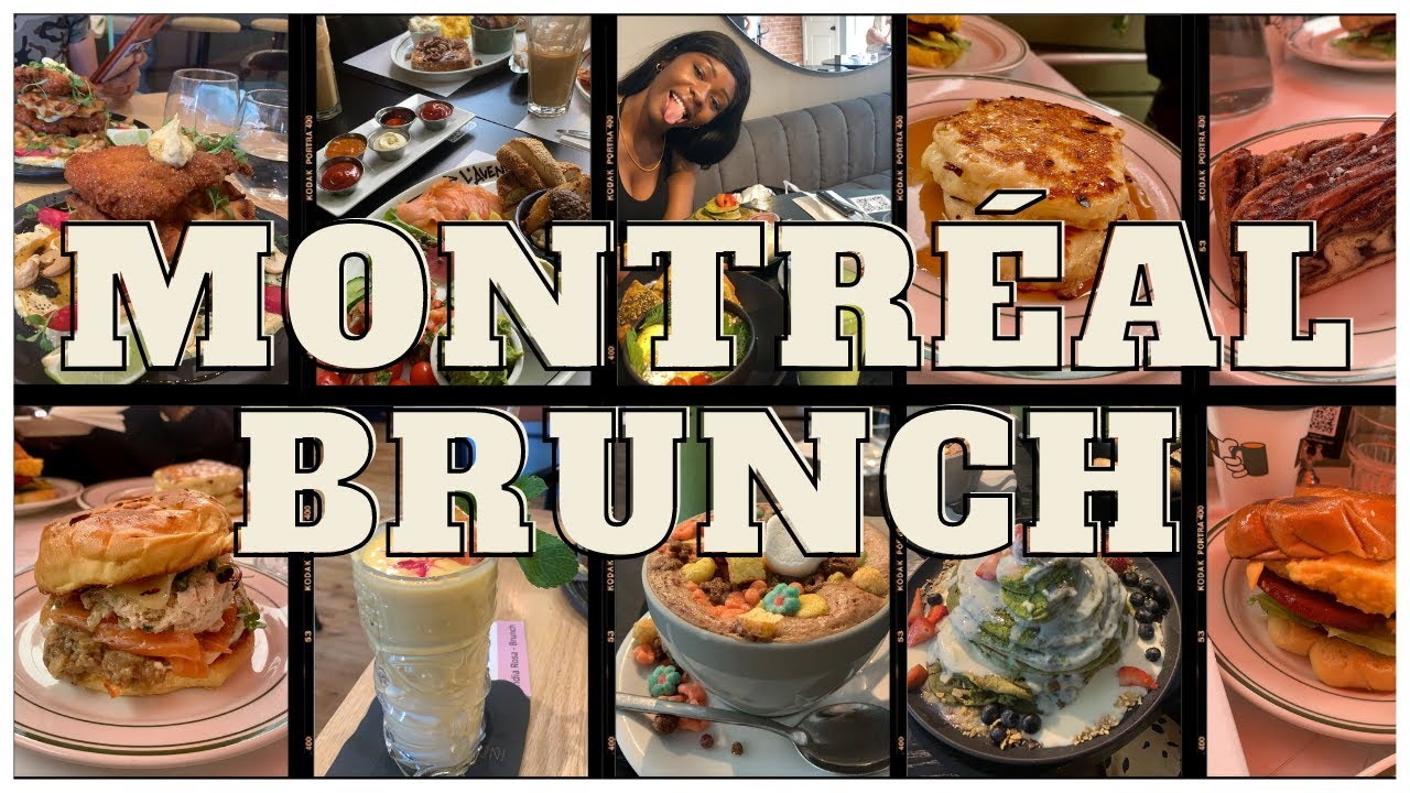 MONTRÉAL BRUNCH TOUR | Où bruncher à Montréal ?! (FOOD VLOG)