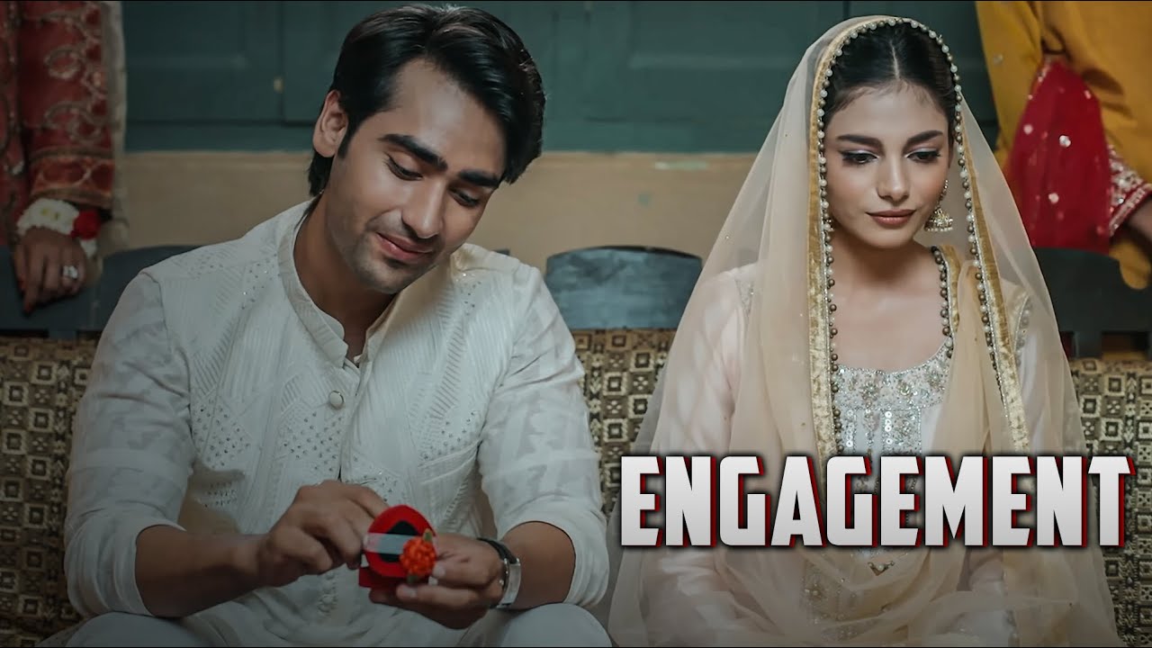 Engagement Scene 😍| Sharpasand | Naumaan Ijaz | Hareem Farooq | Hira Mani | Top Pakistani Drama