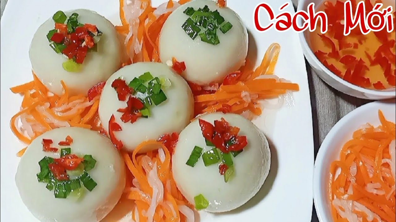 Cách Pha Bột Mới Cho Món Bánh Ít Trần Nhân Tôm Thịt Mềm Ngon K Bị Cứng 🤗