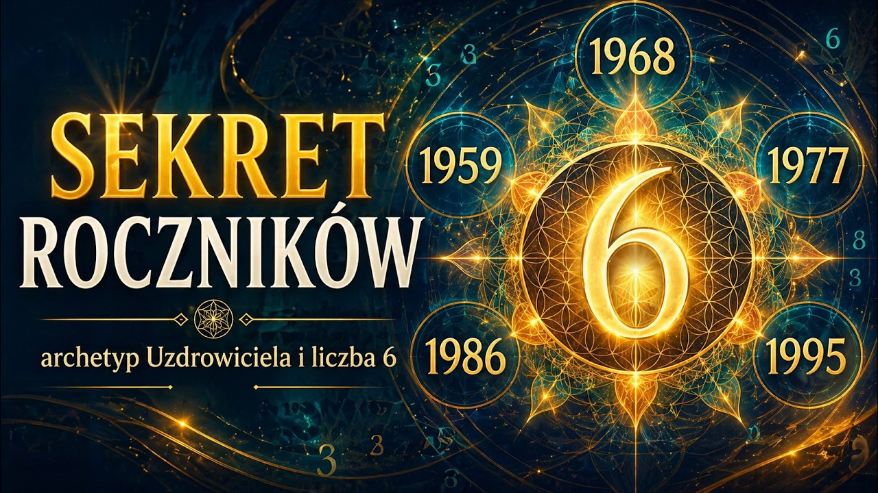 Sekret roczników 1959, 1968, 1977, 1986, 1995: archetyp Uzdrowiciela i liczba 6