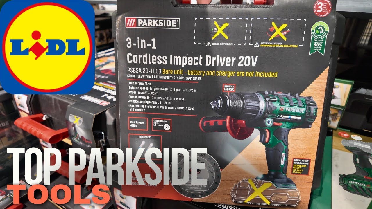 What's New in Middle of LIDL - TOP Parkside Tools - 7 September 2025