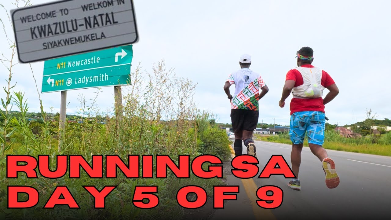 Running South Africa : day 5 - two halves eMnambithi