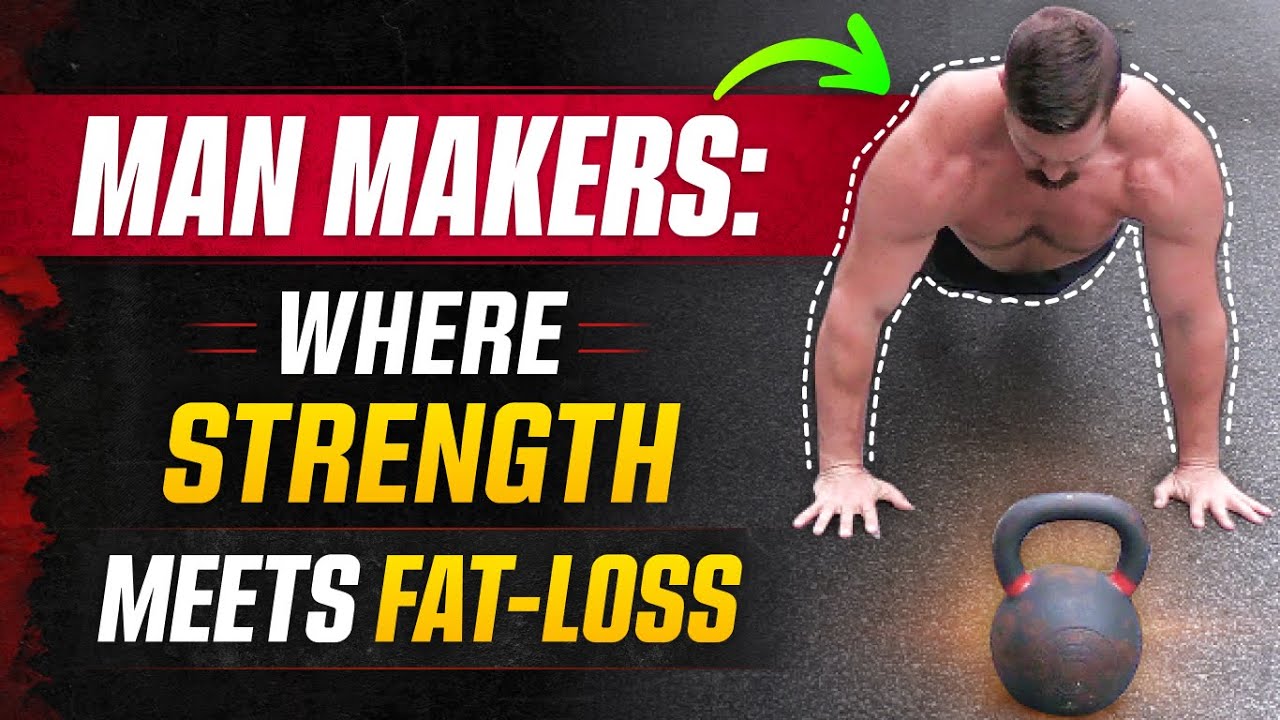 Single Kettlebell Man Maker [Where Strength Meets Cardio!] | Coach MANdler