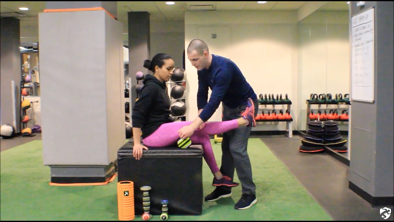 Динамический релиз для двуглавой мышцы бедра, также известный как Pin & Stretch