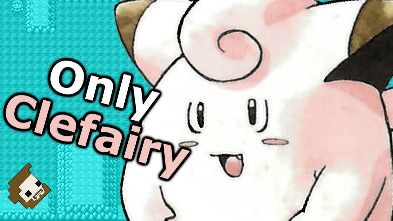 Can You Beat Pokemon Red/Blue with Just a Clefairy? No Item Run