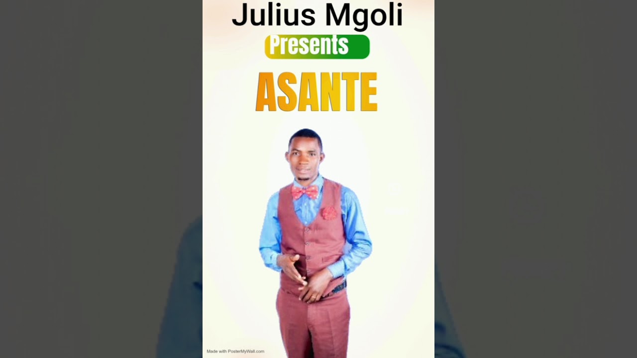 JULIUS MGOLI -ASANTE OFFICIAL AUDIO GOSPEL SONG 