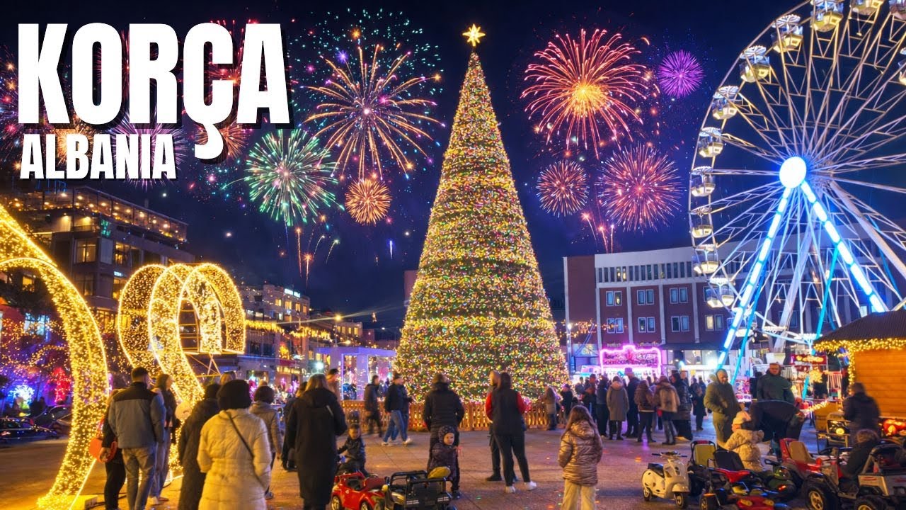 KORÇA ME DRITAT DHE DEKORIN E FESTAVE✨GËZUAR 2026🎄🌟