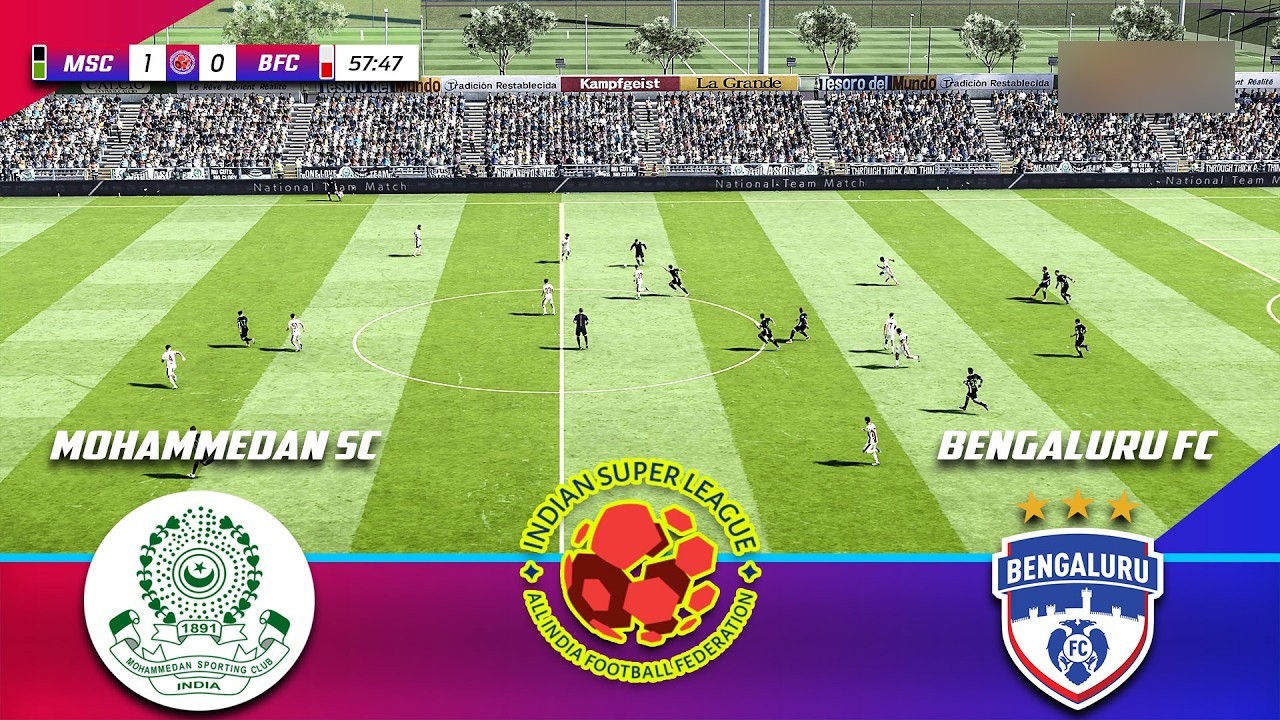 ⚡Mohammedan SC vs. Bengaluru FC : ISL 2025-26 🔥 #isl #bengalurufc #mohammedansc