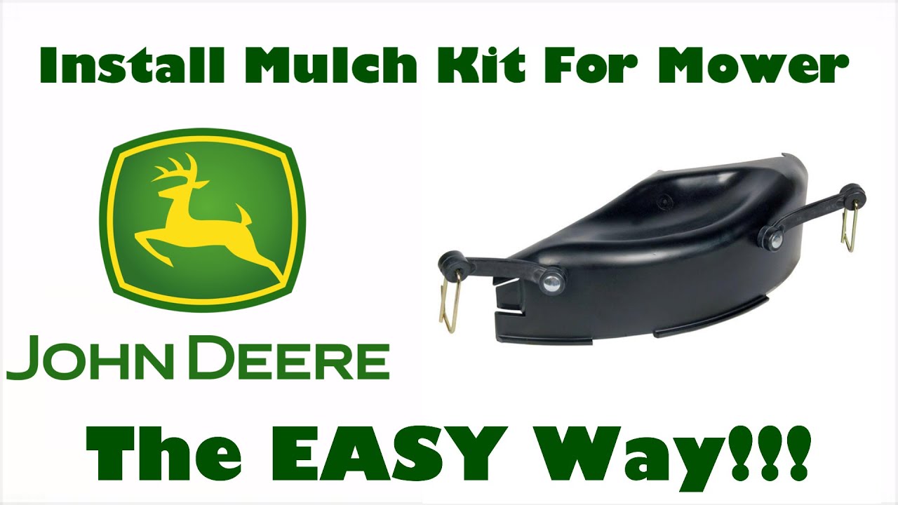 How To Install A Mulch Plate On A John Deere Z235 Zero Turn | Mulching Kit Installed The EASY Way!