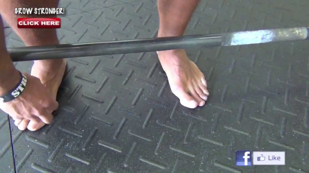 Barefoot Deadlifting
