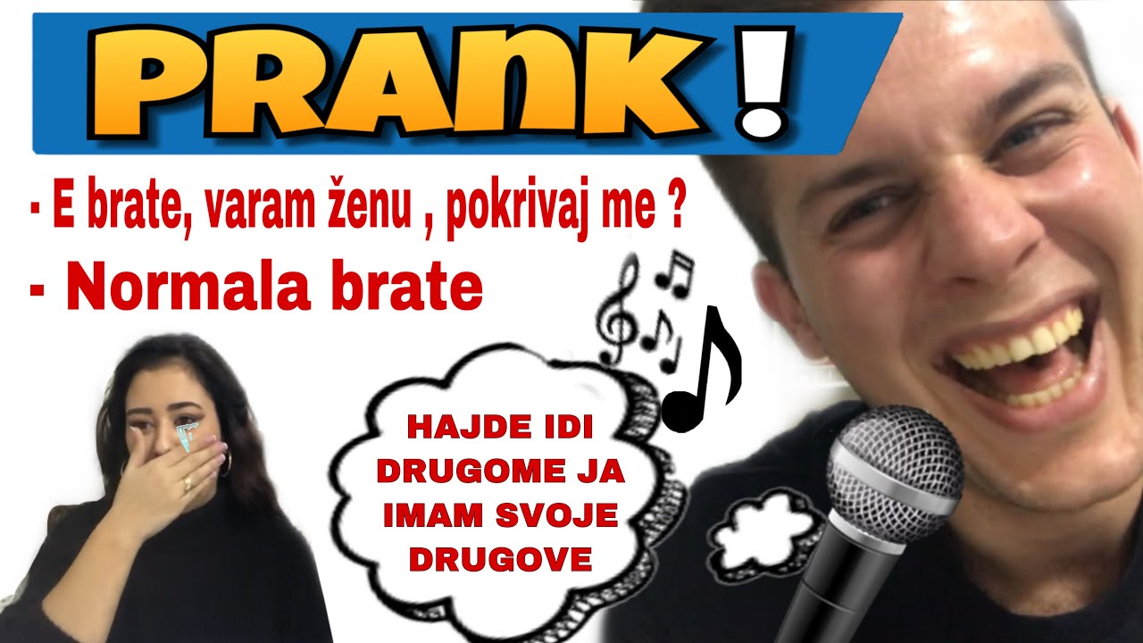 PRANK NA PRIJATELJIMA - VARAM ŽENU , LAŽI ZA MENE ! - naljutili se