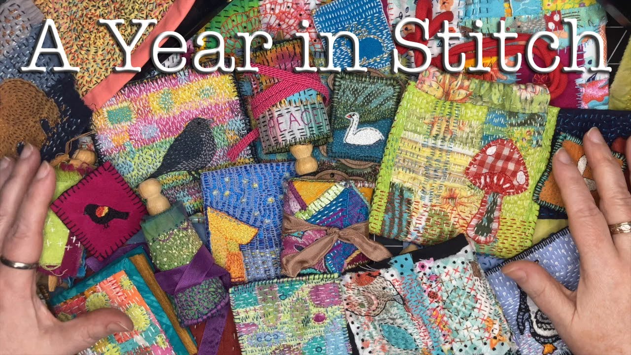 A Year of Slow Stitching - Projects & Tutorials Completed in 2024