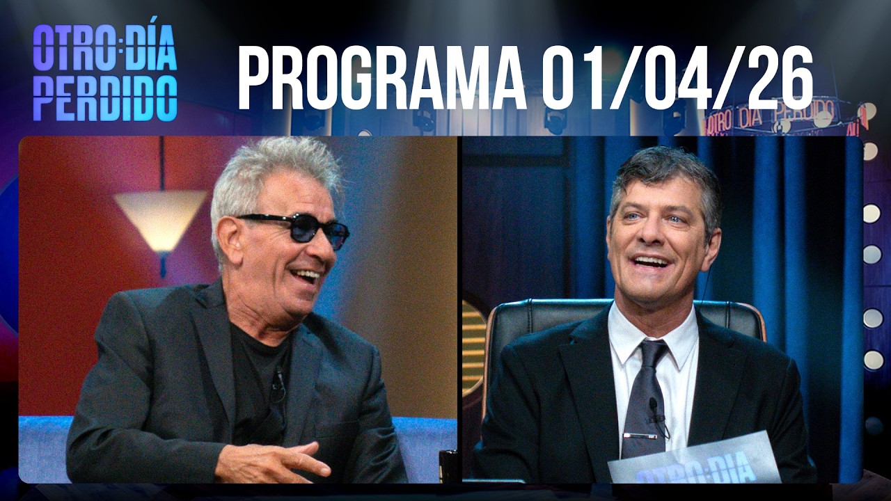 OTRO D&Iacute;A PERDIDO - Programa 01/04/26 - DOSIS EXTRA DE CARISMA Y RISAS CON MIGUEL &Aacute;NGEL RODR&Iacute;GUEZ