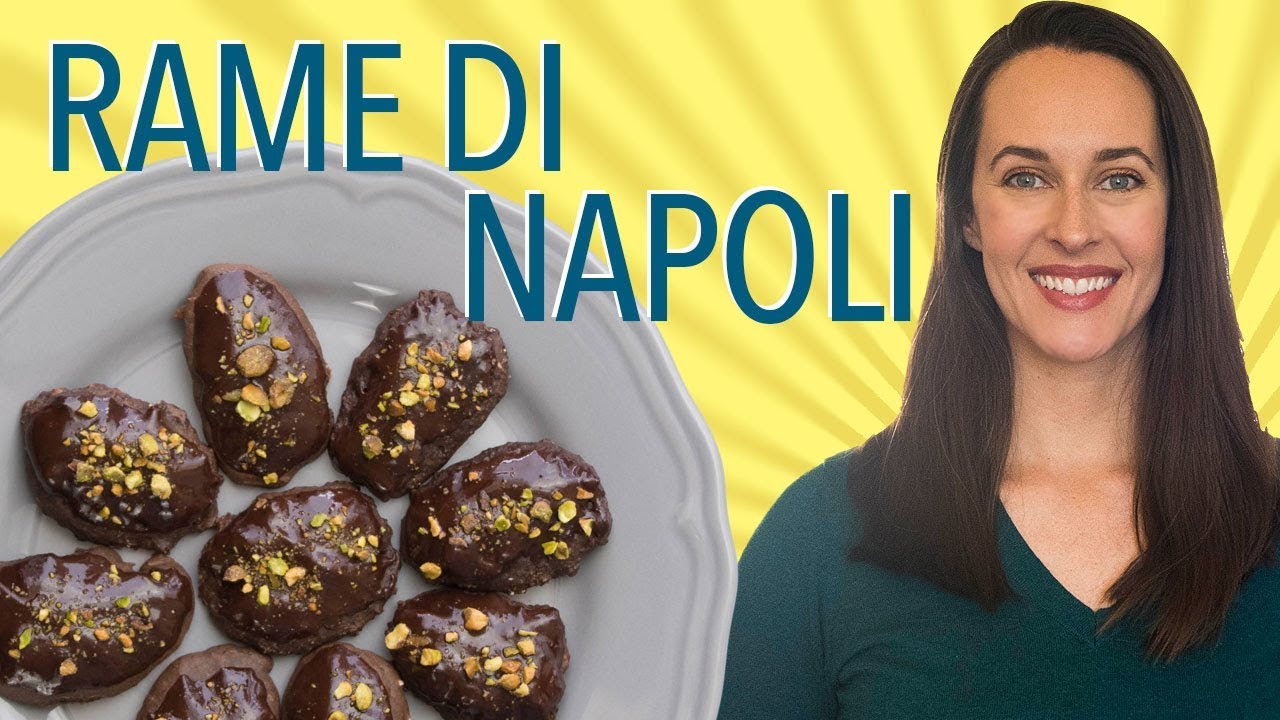 Rame di Napoli, Copper of Naples, Sicilian Chocolate Spice Cookies, Italian Day of the Dead treat