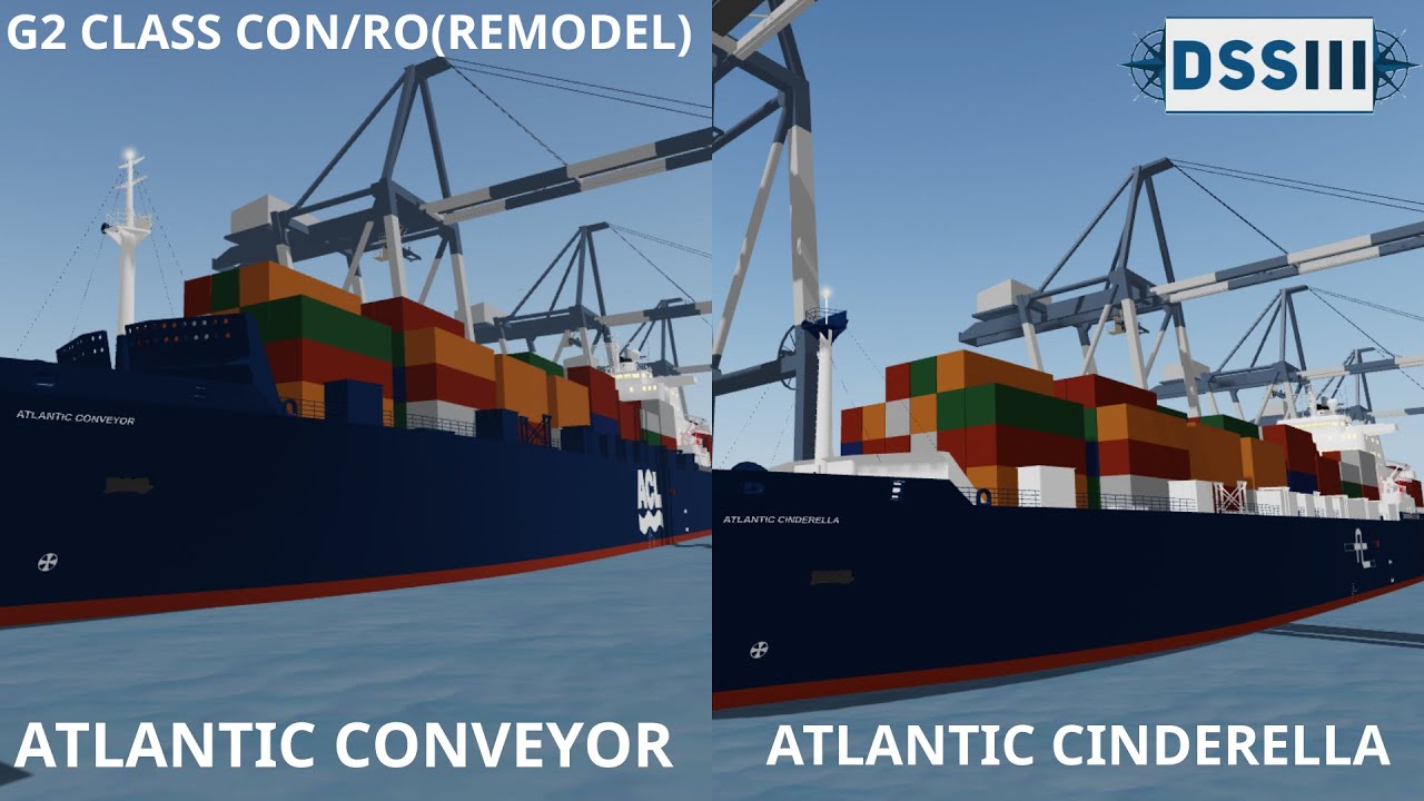 Every Skins For G2 Class ConRo Remodel In Update 48. | Roblox Dynamic Ship Simulator 3 |