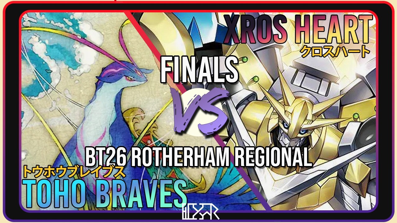 Toho Braves против Xros Heart [@OrganizedPlayEvents BT26 Rotherham Digimon Regional ] ФИНАЛ