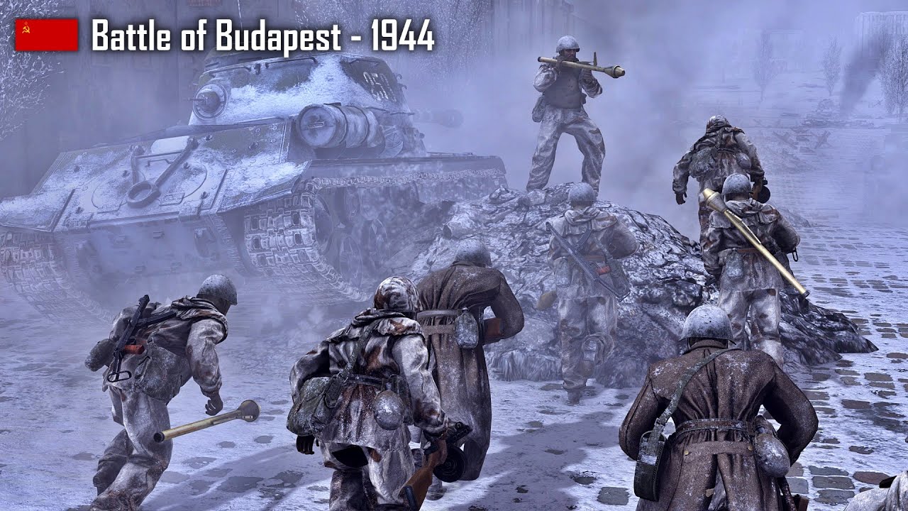 Germany & Hungary’s Last Stand at Battle of Budapest | Gates of Hell