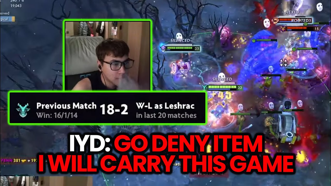 CARA CEPAT 16K MMR? PICK LESHRAC! 4 VS 5 NO PROBLEM! EZ MMR - CARA MAEN LESHRAC DOTA 2 HIGHLIGHTS