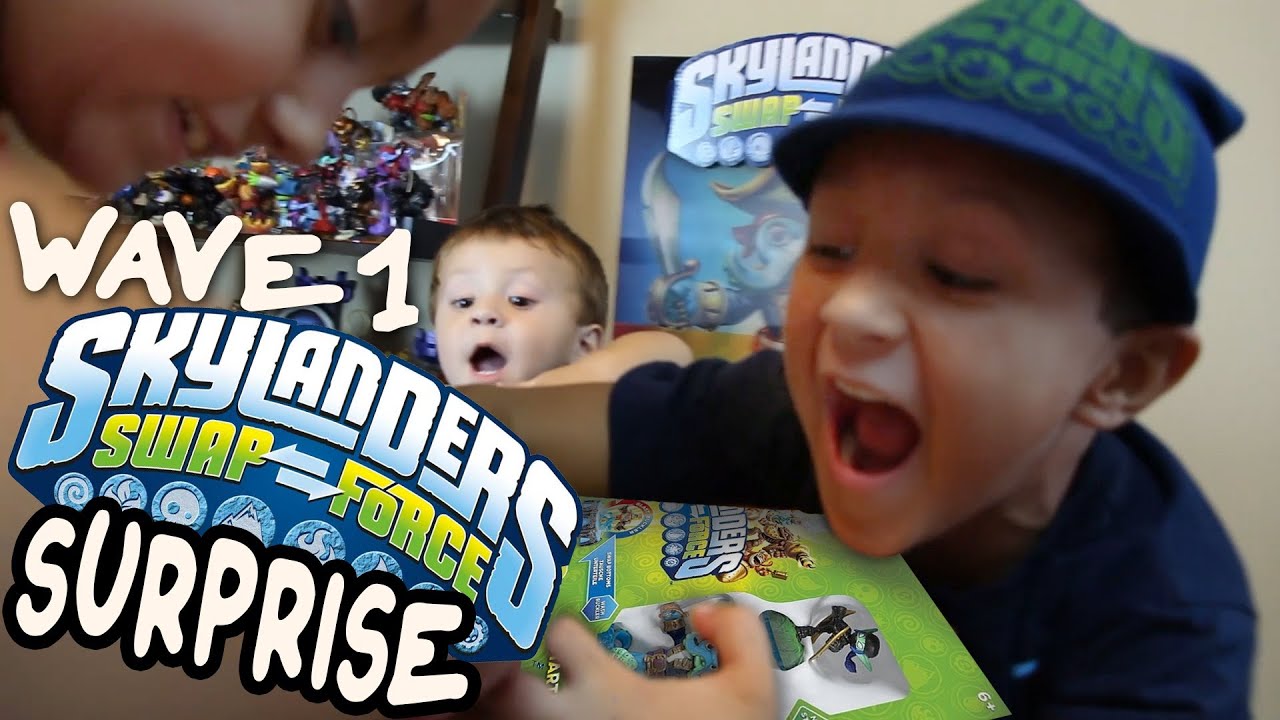 Игрушки-сюрпризы и распаковка Skylanders Swap Force Wave 1 (часть 1)