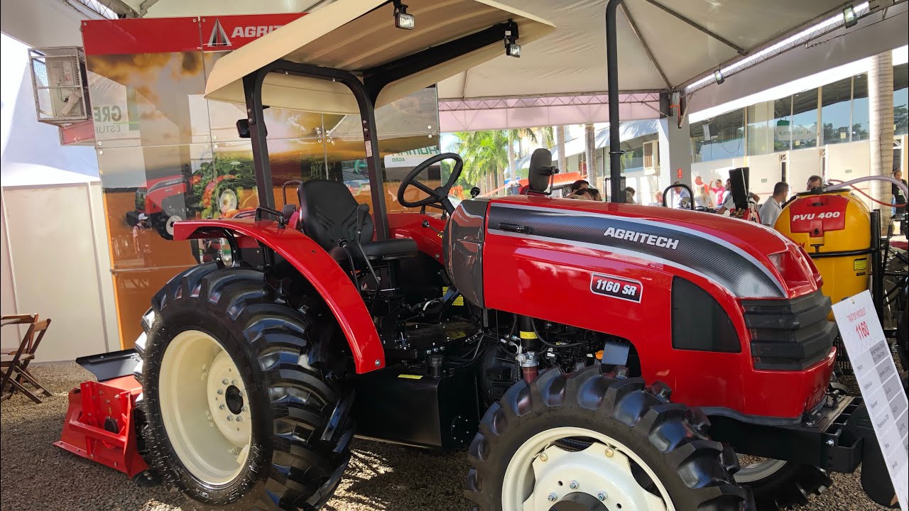 TRATOR AGRITECH 1160 TURBO! (HORTITEC  2022)